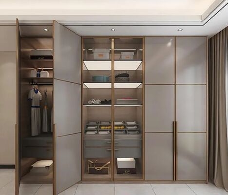 Customizable Bedroom Fitted Wardrobes Sliding Door Bedroom Wardrobes Fashionable