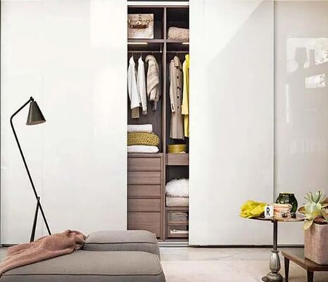 Customized Clothing Storage Wardrobes With Adjustable Shelves No Smell