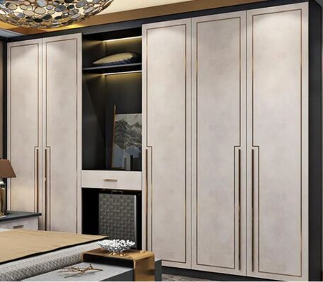 Customized Durable Storage Cabinets and Wardrobes with Stainless Steel Hardware