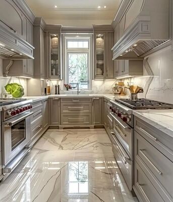 Environmental Antique Kitchen Cabinet Custom Colors Easy Installation