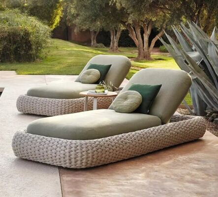Modern Outdoor Furniture Set - UV-Resistant Aluminum & PE Rattan