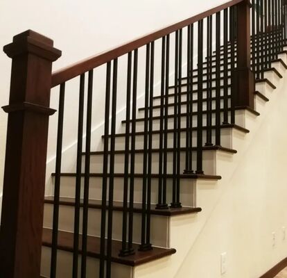 Secure Clear And Modern Glass And Stainless Steel Railing For Indoors And Outdoors