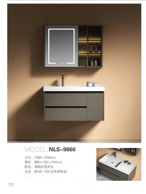 Customizable Stainless Steel LED Mirror Bathroom Drainer