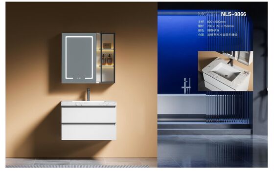 Customizable Size Bathroom Sanitary Wares For Hotel Bathroom And Villa Water Resistant Illuminated And Easy To Clean
