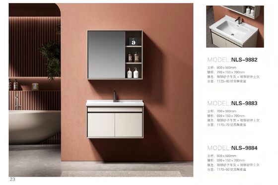 Customizable Size Bathroom Sanitary Wares For Hotel Bathroom And Villa Water Resistant Illuminated And Easy To Clean