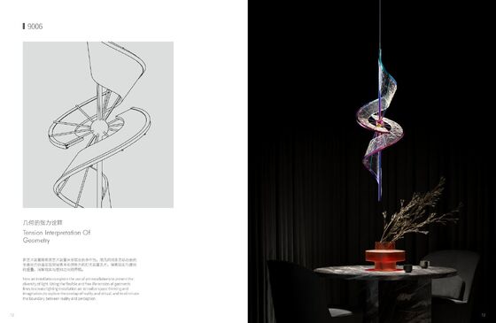 Modern LED Ceiling Light with Crystal Glass Shade for Living Room