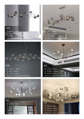 Stylish Crystal Metal Glass Fabric And Plastic Shades For Home Lighting