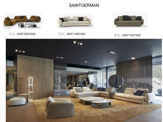 Modern Indoor Furniture - Wood/Metal, 80x40x30cm, Multi-functional