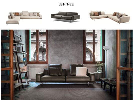 Vintage Indoor Furniture In Brown Wood With CE ISO9001 SASO SGS Certificates