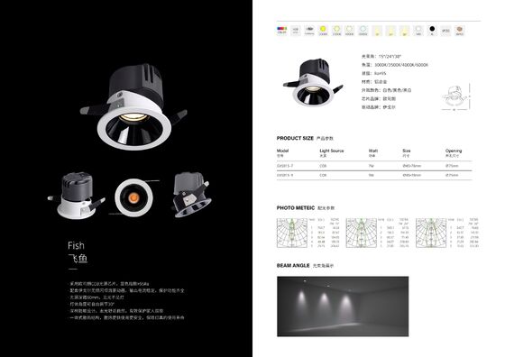 Home Lighting For Living Room Kitchen Locker Room Balcony Garden And Hotel With 3000K/3500K/4000K/6000K Color Temperature CCT