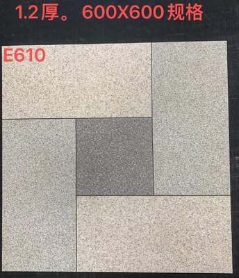 600*600 Ceramic Tiles  Non-Slip And Heat Insulation Material Low Water Absorption