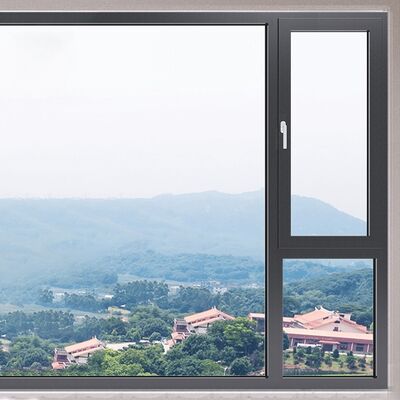 Modern Aluminum Sliding Window - 1200x1500mm, CE & ISO9001 Certified