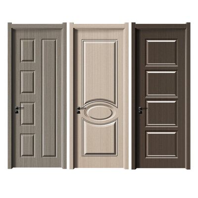 Vintage WPC Interior Door 45mm Thickness Fire Retardant Waterproof