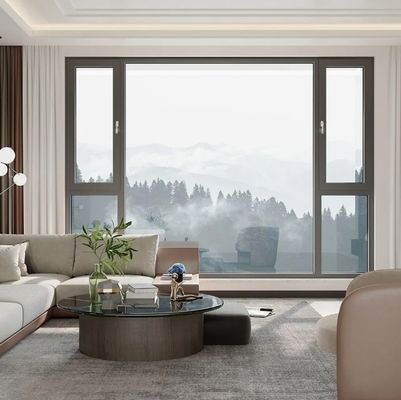 Modern Aluminum Window with 15 Years Life Span Aluminum Alloy Frame and Acrylic Material for Residential and Commercial Buildings