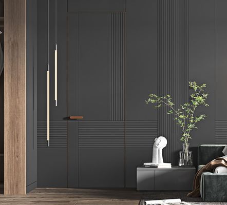 Porta WPC per palestra con telaio 90/120/140/180/200/260mm per un'installazione facile