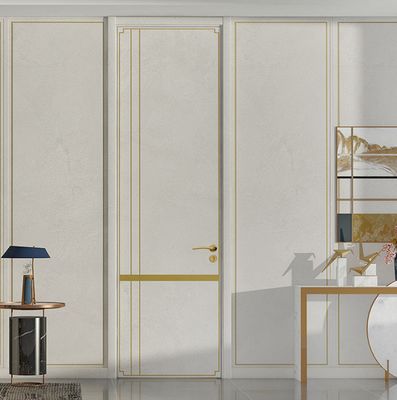 Waterproof WPC Door With Fire Retardant Feature And Locks Accessory For Hospital And Sports Venues