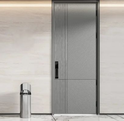 Fire Retardant WPC Door For Gym And Office Building With Customized Special Function