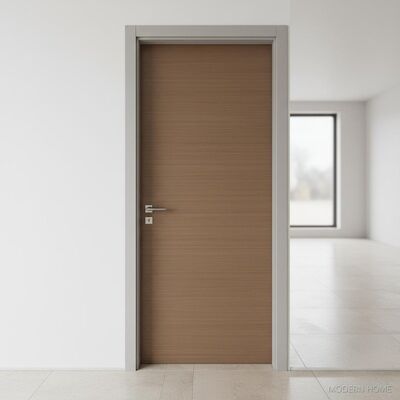 Waterproof Customizable Size Interior WPC Door with High Sound Insulation for Modern Homes