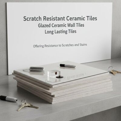 Scratch Resistant and Stain Resistant Glazed Ceramic Tiles with Fire Resistance for Durable Wall and Floor Covering