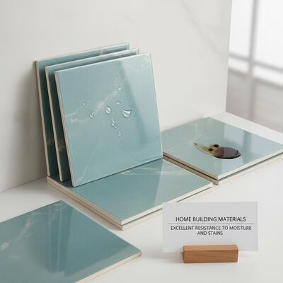 Piastrelle di parete in ceramica vetrata non combustibili resistenti agli graffi e alle macchie per la costruzione di case