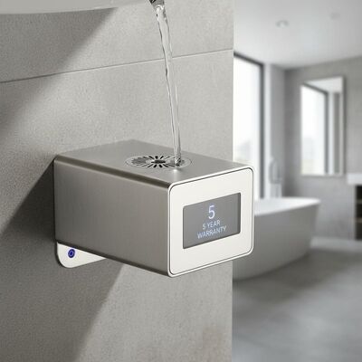 304 Stainless Steel Bracket Bathroom Sanitary Wares with Automatic Deodorization and 5-Year Warranty