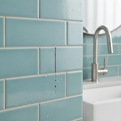 Non-combustible Scratch Resistant Stain Resistant Glazed Ceramic Wall Tiles for Home Building