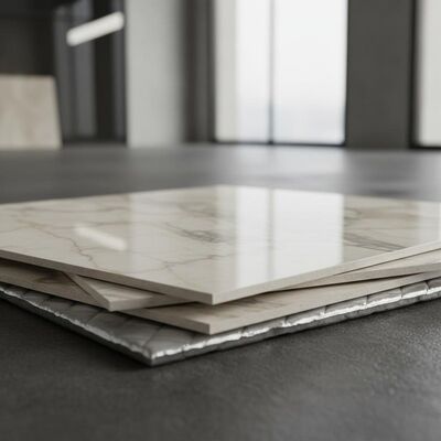 Azulejos Cerâmicos Polidos de 24x24 polegadas com Isolamento Acabamento Elegante Melhora o Apelo Estético de Espaços Residenciais e Comerciais