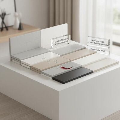 Scratch Resistant and Stain Resistant Ceramic Wall Tiles Non-combustible Home Building Materials for Residential Walls