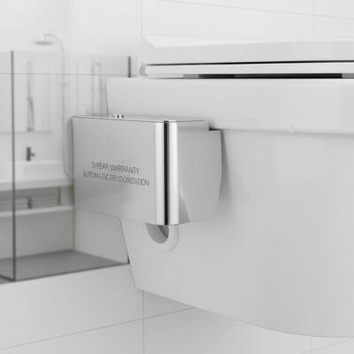 304 Stainless Steel Bracket Bathroom Sanitary Wares with Automatic Deodorization and 5-Year Warranty