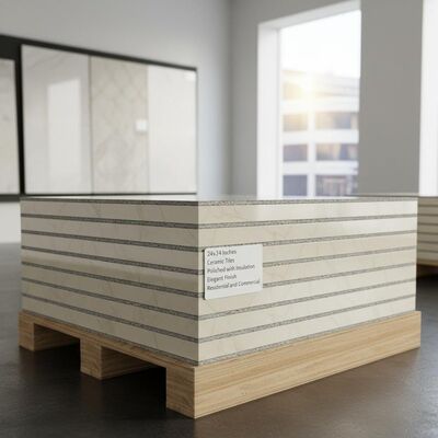 24x24 Inches Ceramic Tiles Polished with Insulation Elegant Finish Enhances Aesthetic Appeal of Residential and Commercial Spaces