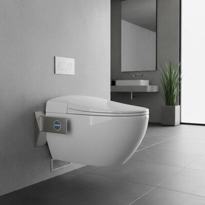 Ceramic Sanitary Ware with Automatic Deodorization 304 Stainless Steel Bracket and Glossy Finish for Modern Bathrooms