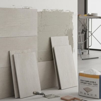 Non-combustible Ceramic Wall Tiles with Durable Surface and Thin-set Mortar Or Adhesive Installation