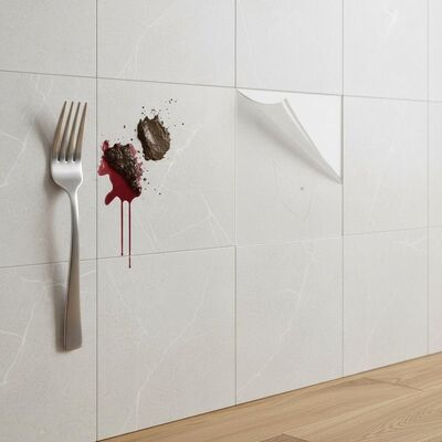 Scratch Resistant and Stain Resistant Ceramic Wall Tiles Non-combustible Home Building Materials for Residential Walls
