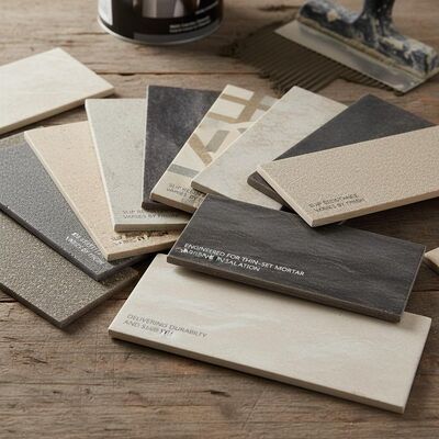 Slip Resistance Varies By Finish Ceramic Tiles Engineered For Thin set Mortar Or Adhesive Installation Delivering And Style