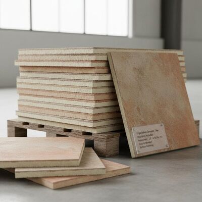 Unpolished Ceramic Tiles Insulation Included Approximately 2.5 to 3.5 Kg Per Tile and Easy to Maintain Surface Covering