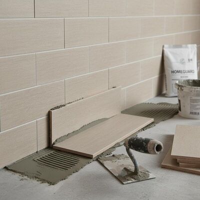 Ceramic Wall Tiles Home Building Materials Thin-set Mortar Or Adhesive Installation Method Durable and Easy to Maintain for Residential Walls